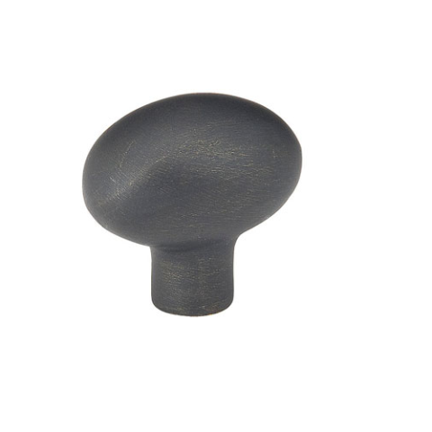 Emtek Sandcast Bronze Egg Cabinet Knob 86052, 86053, 86217