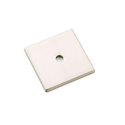 Emtek 86434 Art Deco Square Cabinet Knob Backplate