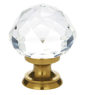 Emtek 86003, 86012 Diamond Cabinet Knob French Antique (US7)