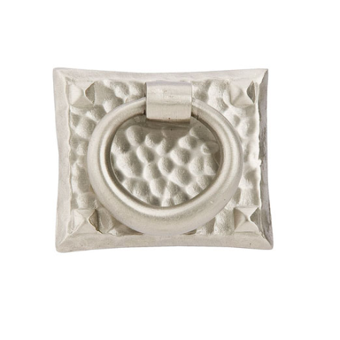 Emtek 86040 Hammered Ring Pull Satin Nickel (US15)