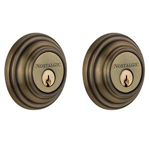 Nostalgic Warehouse CLADBL Classic Double Cylinder Deadbolt