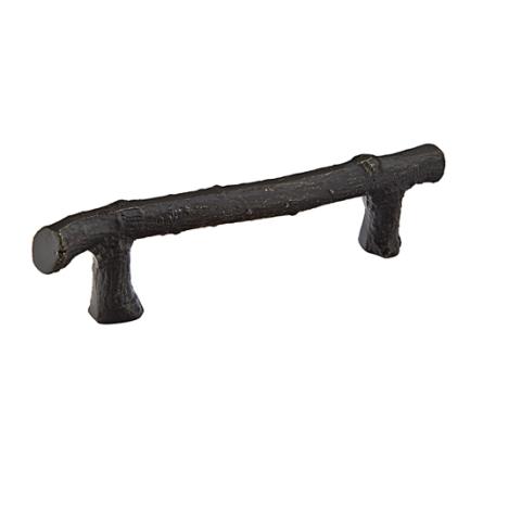 Emtek Sandcast Bronze Twig Cabinet Pull Medium Bronze Patina (MB)