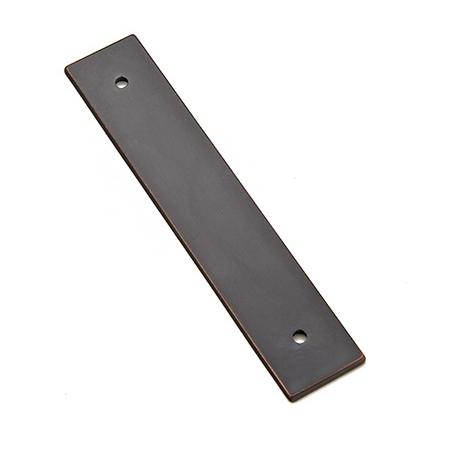 Emtek 86435 Art Deco Rectangular Cabinet Pull Backplate