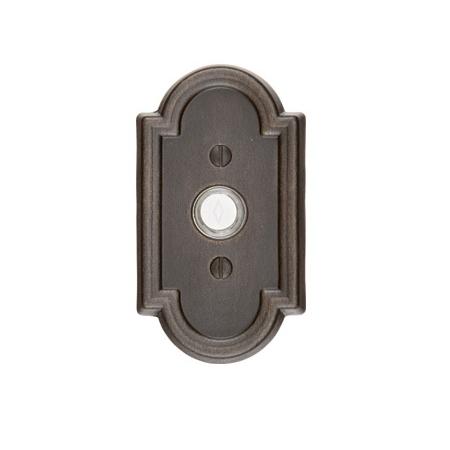 Emtek 2411 Door Bell Button w/#11 Medium Bronze Patina (MB)