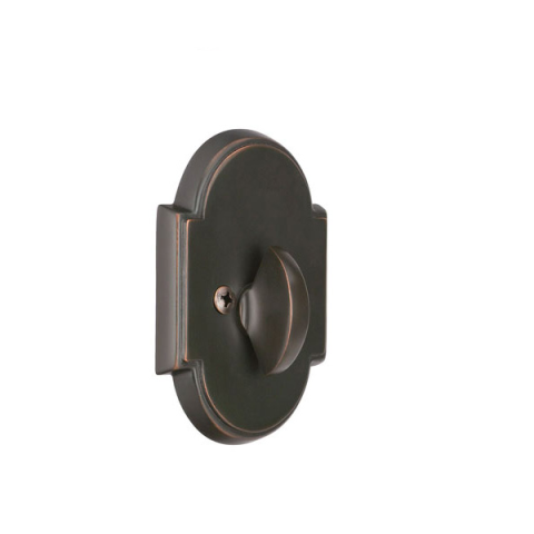 Emtek 8566 #8 Style Single Sided Deadbolt Oil Rubbed Bronze (US10B)