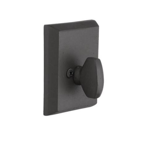 Emtek 8565 #3 Style Single Sided Deadbolt Flat Black Patina (FB)