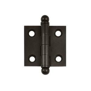 Deltana 1 1/2" x 1 1/2" Cabinet Brass Hinges w/Ball Tips (Pair) CH1515