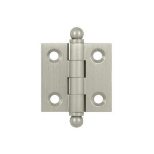 Deltana 1 1/2" x 1 1/2" Cabinet Brass Hinges w/Ball Tips (Pair) CH1515