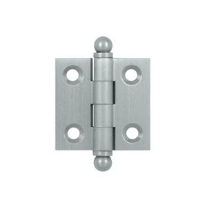 Deltana 1 1/2" x 1 1/2" Cabinet Brass Hinges w/Ball Tips (Pair) CH1515