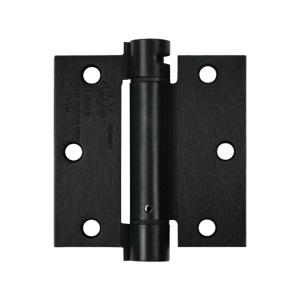 Deltana 3 1/2" X 3 1/2" Square Corner Spring Steel Hinge DSH35