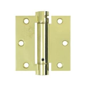 Deltana 3 1/2" X 3 1/2" Square Corner Spring Steel Hinge DSH35