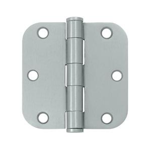 Deltana 3 1/2" x 3 1/2" Radius Corner Heavy Duty Steel Hinges