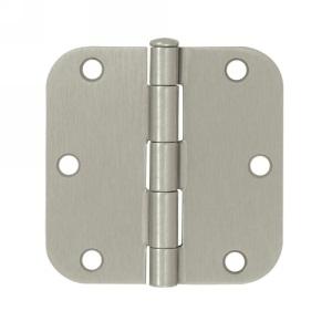 Deltana 3 1/2" x 3 1/2" Radius Corner Residential Steel Hinges S35R4/S35R5