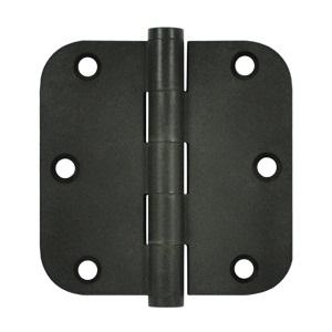 Deltana 3 1/2" x 3 1/2" Radius Corner Residential Solid Brass DSB35R5R/DSB35R4R