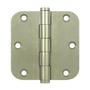 Deltana 3 1/2" x 3 1/2" Radius Corner Residential Solid Brass DSB35R5R/DSB35R4R