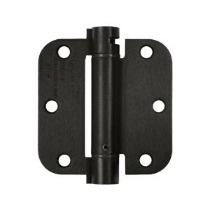 Deltana 3 1/2" X 3 1/2" Radius Corner Spring Steel Hinge DSH35R4/DSH35R5