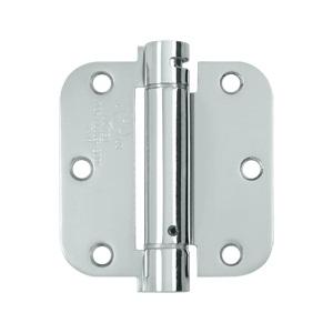 Deltana 3 1/2" X 3 1/2" Radius Corner Spring Steel Hinge DSH35R4/DSH35R5