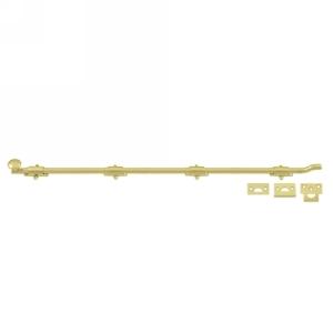 Deltana FPG42 42" Solid Brass Heavy Duty Offset Surface Bolt