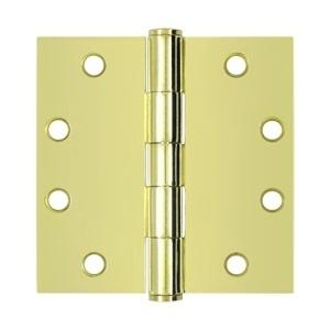 Deltana 4 1/2" x 4 1/2" Square Corner Heavy Duty Steel Hinges S45U