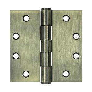 Deltana 4 1/2" x 4 1/2" Square Corner Heavy Duty Steel Hinges S45U