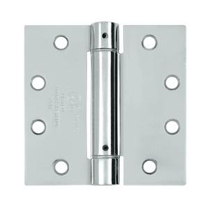Deltana 4 1/2" X 4 1/2" Square Corner Spring Steel Hinge DSH45U