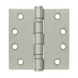 Deltana 4" x 4" Square Corner Ball Bearing Heavy Duty Steel Hinges S44HDBB