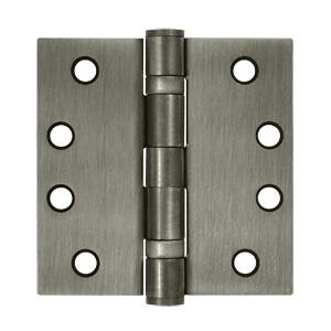 Deltana 4" x 4" Square Corner Ball Bearing Heavy Duty Steel Hinges S44HDBB