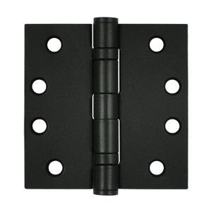 Deltana 4" x 4" Square Corner Ball Bearing Heavy Duty Steel Hinges S44HDBB