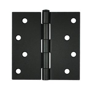 Deltana 4" x 4" Square Corner Residential Steel Hinges S44R