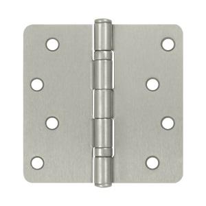 Deltana 4" x 4" Radius Corner Ball Bearing Residential Steel S44R4BB/S44R5BB