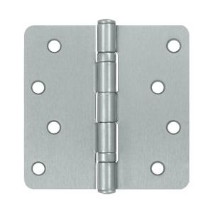 Deltana 4" x 4" Radius Corner Ball Bearing Residential Steel S44R4BB/S44R5BB