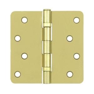 Deltana 4" x 4" Radius Corner Ball Bearing Residential Steel S44R4BB/S44R5BB