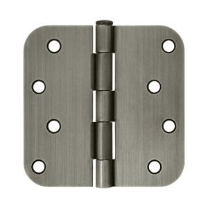 Deltana 4" x 4" Radius Corner Residential Steel Hinges 