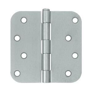 Deltana 4" x 4" Radius Corner Residential Steel Hinges 
