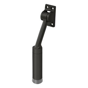 Deltana DHK7 Solid Brass 7" HD Kickdown Door Holder Oil Rubbed Bronze (US10B)