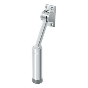Deltana DHK7 Solid Brass 7" HD Kickdown Door Holder Polished Chrome (US26)