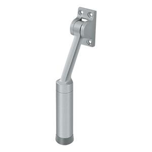 Deltana DHK7 Solid Brass 7" HD Kickdown Door Holder Satin Chrome (US26D)
