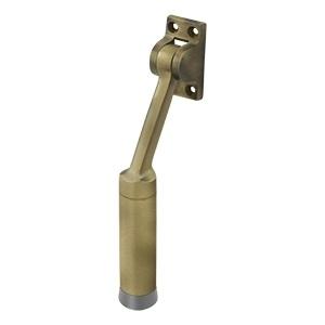 Deltana DHK7 Solid Brass 7" HD Kickdown Door Holder Antique Brass (US5)