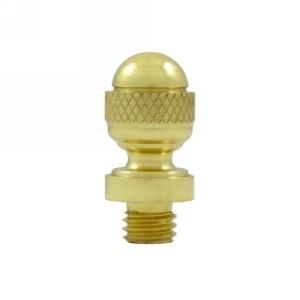 Deltana Solid Brass Acorn Tip Finial polished Brass