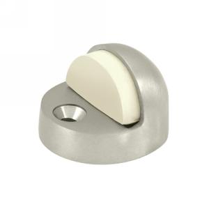 Deltana 1-3/8" Floor Mounted Dome Stop in Satin Nickel