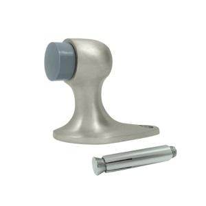 Deltana FDB218 Solid Brass Floor Mount Door Bumper 2 1/8 inch Satin Nickel