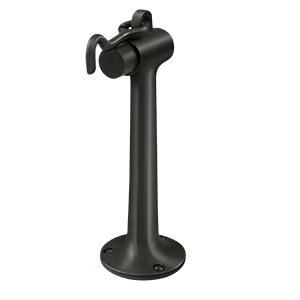 Deltana 8 inch Heavy Duty Floor Mount Bumper Hook and Eye Oil Rubbed Bronze 