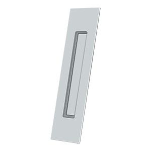 Deltana FP10225 Solid Brass Rectangular HD Flush Pull Polished Chrome (US26)