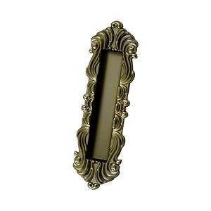 Deltana FPV7178 Solid Brass Victorian HD Flush Pull Antique Brass (US5)