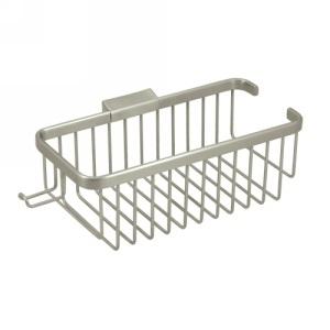 Deltana Heavy Duty 10 3/8" Rectangular Shampoo Wire Basket w/Hook WBR1054H