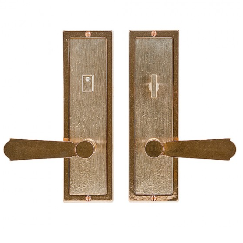 Rocky Mountain E115, E116, E117  3" x 10" Designer Escutcheon w/Basic Texture