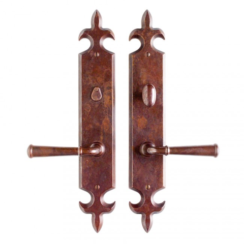 Rocky Mountain E841, E842, E844 2-1/2" x 15" Fleur De Lis Escutcheon