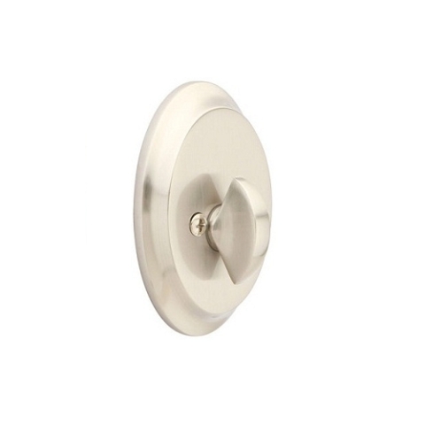 Emtek 8558 Saratoga Style Single Sided Deadbolt Satin Nickel (US15)