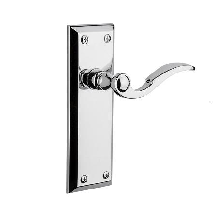 Grandeur Fifth Avenue Backplate with Ballagio Lever Bright Chrome 