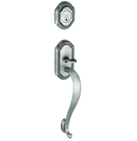 Grandeur Newport Handleset shown in Antique Pewter (AP)